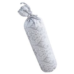 Подушка ортопедическая (Валик) с лузгой гречихи AMARO HOME Healthy Roll (Дамаск серый)