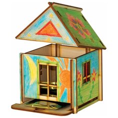 Деревянный конструктор "Чайный дом" арт.Dom 7 Balance Toys