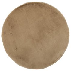 Ковер Bellarossa 80 см, круглый (100% полиэстер), бежевый Multidecor
