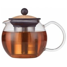 Чайник заварочный с прессом Assam 0.5 л. пробковый Bodum