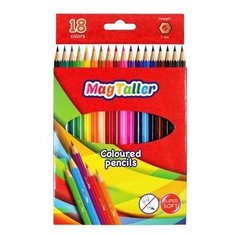 Карандаши цветные Magtaller, арт 542003 KUVIO, 18 цветов