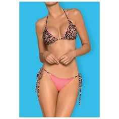 Obsessive Раздельный женский купальник-перевёртыш California, леопард, XL