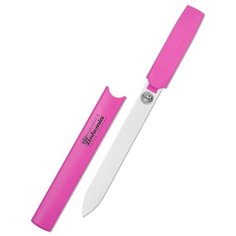 Пилка для ногтей BOHEMIA Czech Glass Nail Files 160371 стеклянная в пластиковом футляре