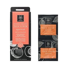 APIVITA/ СКРАБ ДЛЯ ЛИЦА/АПИВИТА ЭКСПРЕСС БЬЮТИ СКРАБ-ЭКСФОЛИАНТ ДЛЯ ЛИЦА ДЕЛИКАТНЫЙ С АБРИКОСОМ/ОБЪЕМ 6x2x8 мл