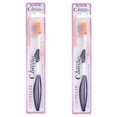 Комплект 2 шт Pasta del Capitano Зубная щетка Профессиональный уход (жесткая щетина) цвет фиолетовый