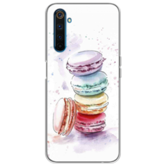 Силиконовый чехол Пирамидка макарони 2 на Realme 6 Pro Case Place