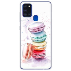 Силиконовый чехол Пирамидка макарони 2 на Samsung Galaxy A21s Case Place