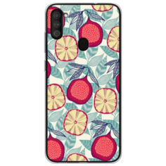Силиконовый чехол Постер с гранатами на Samsung Galaxy A11 Case Place