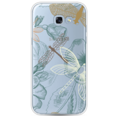 Силиконовый чехол Тени стрекоз на Samsung Galaxy A3 2017 Case Place
