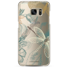Силиконовый чехол Тени стрекоз на Samsung Galaxy S7 Case Place
