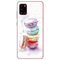 Силиконовый чехол Пирамидка макарони 2 на Samsung Galaxy A31 Case Place
