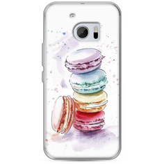 Силиконовый чехол Пирамидка макарони 2 на HTC One M10 / Эйчтиси Ван M10 Case Place