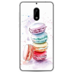 Силиконовый чехол Пирамидка макарони 2 на Nokia 6 Case Place