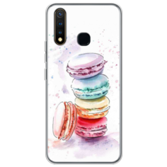 Силиконовый чехол Пирамидка макарони 2 на Vivo Y19 Case Place