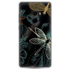 Силиконовый чехол Тени стрекоз на Xiaomi Mi Mix 2 Case Place