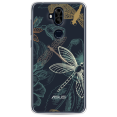 Силиконовый чехол Тени стрекоз на Asus Zenfone 5 Lite (ZC600KL) Case Place