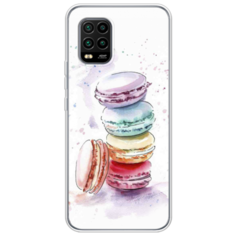 Силиконовый чехол Пирамидка макарони 2 на Xiaomi Mi 10 Lite Case Place