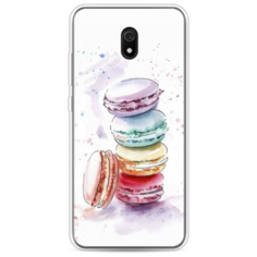 Силиконовый чехол Пирамидка макарони 2 на Xiaomi Redmi 8A Case Place