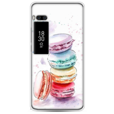 Силиконовый чехол Пирамидка макарони 2 на Meizu Pro 7 Case Place