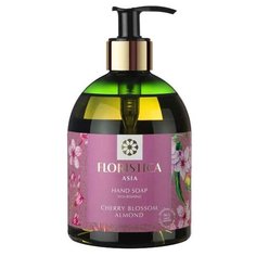 Floristica Asia Мыло жидкое питательное вишневый цвет, миндаль, 500 мл