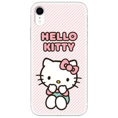 Чехол Deppa TPU для Apple iPhone XR, прозрачный, Hello Kitty 8