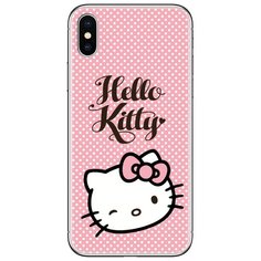 Чехол Deppa TPU для Apple iPhone X/Xs прозрачный, Hello Kitty 7
