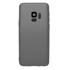 Чехол Deppa Case Silk для Samsung Galaxy S9, темно-серый металлик