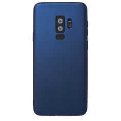 Чехол Deppa Case Silk для Samsung Galaxy S9+, синий металлик