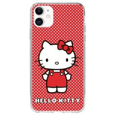 Чехол Deppa TPU для Apple iPhone 11, прозрачный, Hello Kitty 2