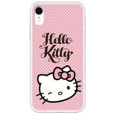 Чехол Deppa TPU для Apple iPhone XR, прозрачный, Hello Kitty 7
