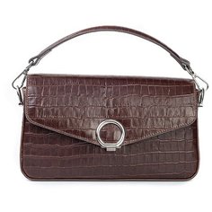 Сумка кроссбоди AFINA 490, натуральная кожа, коньяк