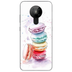Силиконовый чехол Пирамидка макарони 2 на Nokia 5.3 Case Place