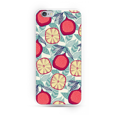 Силиконовый чехол Постер с гранатами на Apple iPhone 6/6S / Айфон 6 Case Place