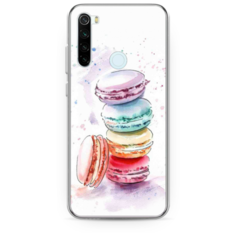Силиконовый чехол Пирамидка макарони 2 на Xiaomi Redmi Note 8T Case Place