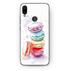 Силиконовый чехол Пирамидка макарони 2 на Xiaomi Redmi Note 7 Case Place