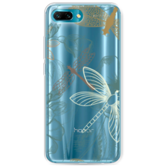 Силиконовый чехол Тени стрекоз на Huawei Honor 10 Case Place