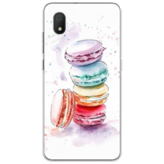 Силиконовый чехол Пирамидка макарони 2 на Alcatel 1A (2020) 5002F Case Place