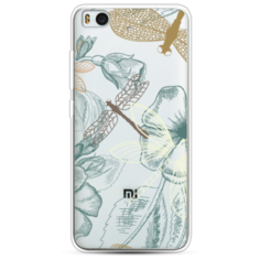 Силиконовый чехол Тени стрекоз на Xiaomi Mi5S Case Place