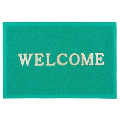 Коврик в прихожую зеленый 80 см Homestar