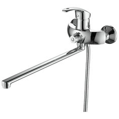 Смеситель для ванны, FASHUN A2221, материал латунь, цвет хром, механизм - керамический картридж, поверхность глянцевая