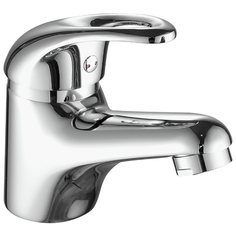 Смеситель для раковины, FASHUN A1015, материал латунь, цвет хром, механизм - керамический картридж, поверхность глянцевая