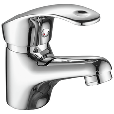 Смеситель для раковины, FASHUN A1036, материал латунь, цвет хром, механизм - керамический картридж, поверхность глянцевая