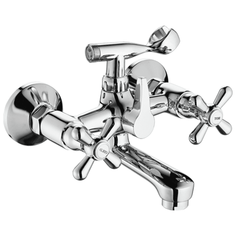 Смеситель для ванны, FASHUN A3025, материал латунь, цвет хром, механизм - кран-букса керамическая, поверхность глянцевая