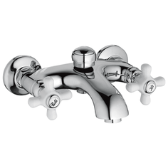 Смеситель для ванны, FASHUN A3018, материал латунь, цвет хром, механизм - кран-букса керамическая, поверхность глянцевая