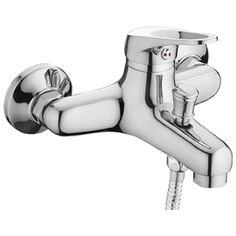 Смеситель для ванны, FASHUN A3013, материал латунь, цвет хром, механизм - керамический картридж, поверхность глянцевая