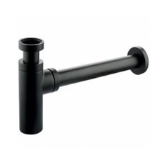 Сифон для раковины Kaiser 958L-Bl Black без выпуска