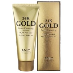 ANJО Professional Пенка для умывания с биозолотом, 24K Gold foam cleansing 100 мл
