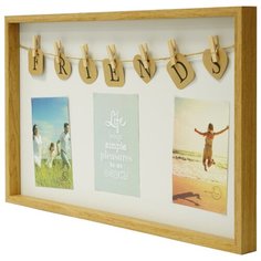 Фоторамка Fotografia мультирамка MDF 3 фото (3/10х15) FFC-2006 цвет дуба (8)