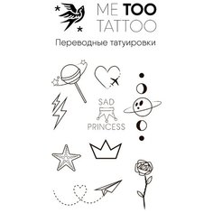 Переводные мини тату - Girls Secret / временные татуировки, татуировка переводилка Me Too Tattoo