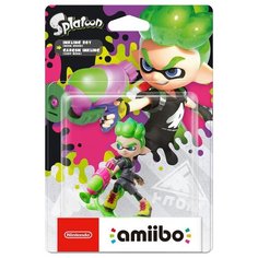 Splatoon: Интерактивная фигурка amiibo – Инклинг-мальчик (неоново зеленый) Nintendo
